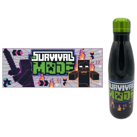 Minecraft Survival Mode Butelka ze stali nierdzewnej zdjęcie produktu