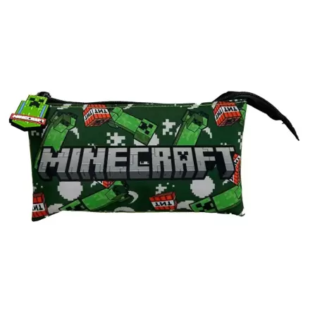 Minecraft potrójny piórnik termékfotója