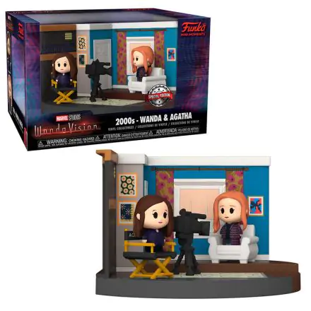 WandaVision POP! Zestaw miniaturowych figurek winylowych Mini Moment Living Room lata 00. 4 cm zdjęcie produktu