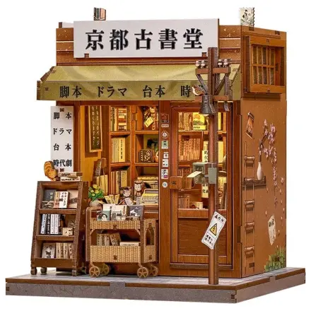 Miniaturowy model domu zestaw Antique Bookery of Kyoto 18 x 15 cm zdjęcie produktu