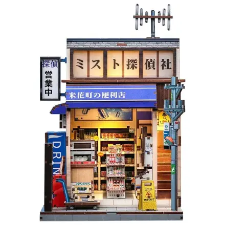 Zestaw do budowy miniaturowego modelu domu Beika-cho Convenience Store 22 x 15 cm zdjęcie produktu