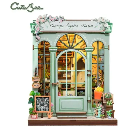 Miniaturowy model domu Kit Champs-Élysées Florist 18 x 16 cm zdjęcie produktu