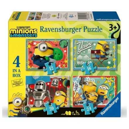 Minions 3 puzzle 12-16-20-24 elementów zdjęcie produktu
