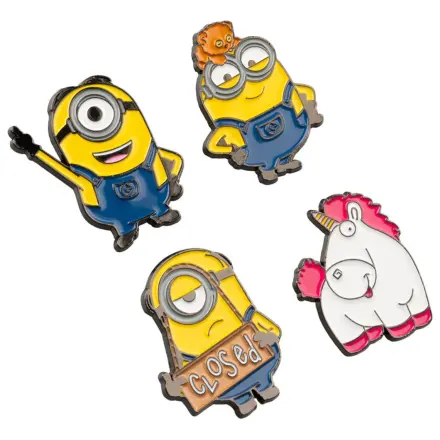 Minions zestaw 4 przypinek zdjęcie produktu