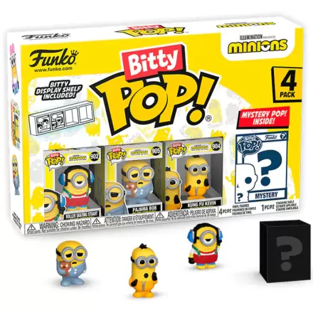 Minionki Bitty Funko POP! Figurka Vinyl 4-Pack Jazda na Rolkach Stuart 2,5 cm termékfotója