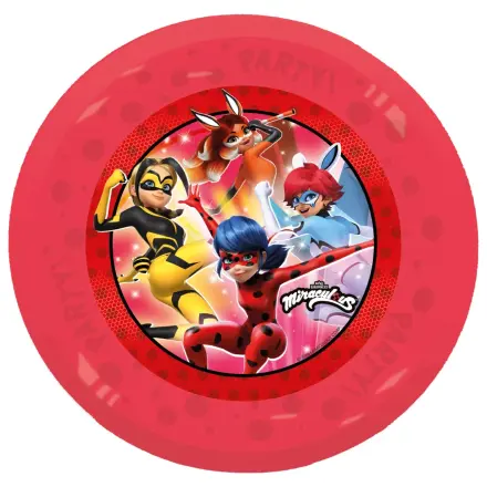 Miraculous Hero Micro Premium Plastic Flat Plate zestaw 4 talerzy 21 cm zdjęcie produktu