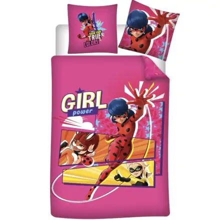 Miraculous Lady Bug poszewka na kołdrę z mikrofibry 90cm zdjęcie produktu