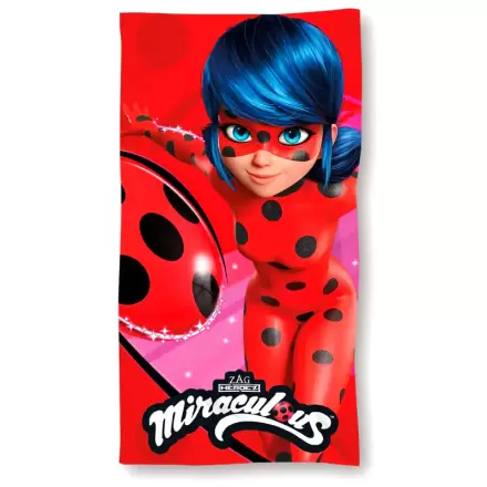 Miraculous Ladybug ręcznik plażowy z mikrofibry termékfotója