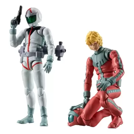 Mobile Suit Gundam G.M.G. Collection EX 09 Action Figures 2-pak Earth Federation Amuro Ray & Char Aznable Normal Suit Ver. (z prezentem) 10 cm zdjęcie produktu