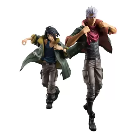 Mobile Suit Gundam Iron-Blood Orphans G.E.M. Series Statuetka z PVC Mikazuki Augus & Orga Itsuka 26 cm zdjęcie produktu