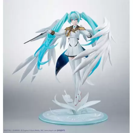 Mobile Suit Gundam x Hatsune Miku Lucrea PVC Statua Hatsune Miku x Wing Gundam Zero EW 45. rocznica 27 cm zdjęcie produktu
