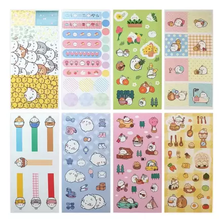 Molang Sticker Pack Happy Days - Zestaw Naklejek zdjęcie produktu