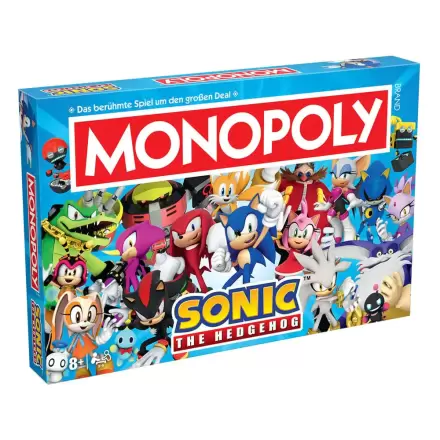 Monopoly Gra Planszowa Sonic the Hedgehog *German Version* termékfotója