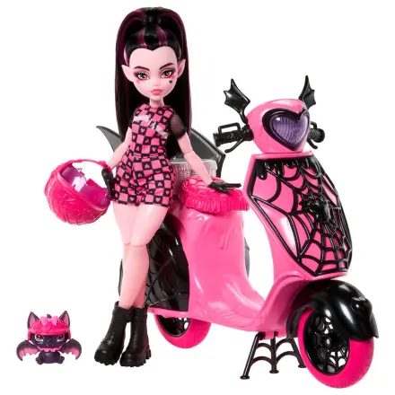 Monster High lalka Draculaura i skuter zdjęcie produktu