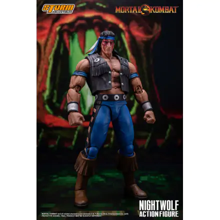 Figurka Akcji Mortal Kombat 1/12 Nightwolf 18 cm termékfotója