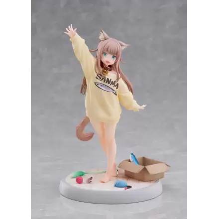 Mój Kot to Statuetka Kawaii Girl 1/6 Kinako Play With Ver. AmiAmi 21 cm zdjęcie produktu