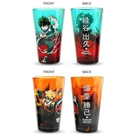 My Hero Academia Izuku & Bakugo zestaw 2 szklanek 450ml zdjęcie produktu