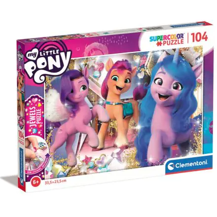 Puzzle My Little Pony Jewels 104 elementy termékfotója