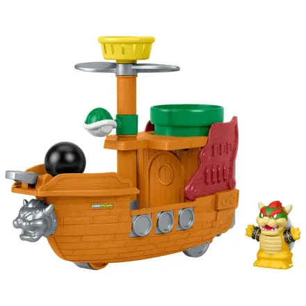 My Mario Little People Zestaw do zabawy Statek Powietrzny Bowsera zdjęcie produktu