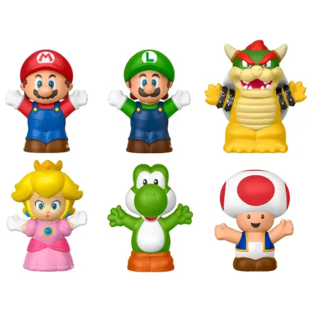 My Mario Little People Collector Mini figurki - 6-pak 7 cm zdjęcie produktu
