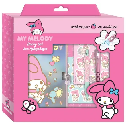 My Melody Gift Box Pamiętnik z zamkiem + akcesoria zdjęcie produktu