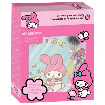 My Melody Pudełko upominkowe Pamiętnik z zamkiem zdjęcie produktu
