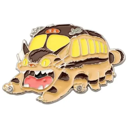 My Neighbor Totoro Metalowa broszka Catbus zdjęcie produktu