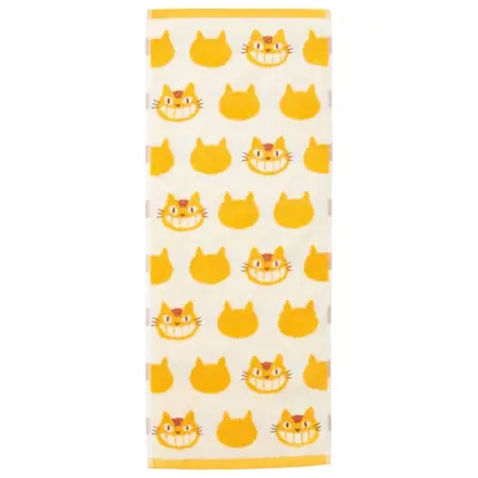 Ręcznik My Neighbor Totoro z sylwetką Catbusa 33 x 80 cm zdjęcie produktu