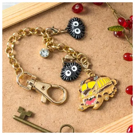 My Neighbor Totoro Chatbus & Noiraude Chainette charms zdjęcie produktu