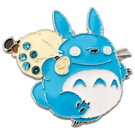 My Neighbor Totoro Metalowa broszka Middle Totoro zdjęcie produktu