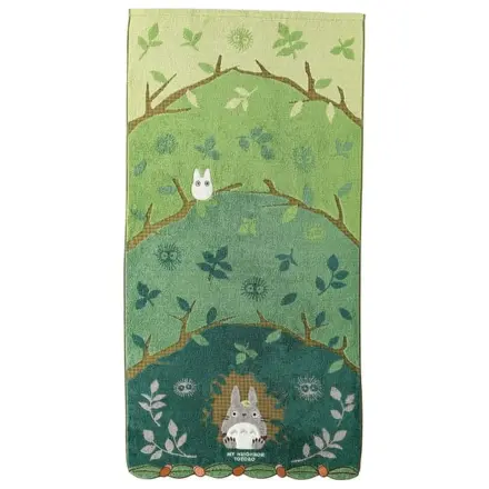 Mój Sąsiad Totoro Duży Ręcznik Kąpielowy Totoro Las Tunel 60 x 120 cm zdjęcie produktu