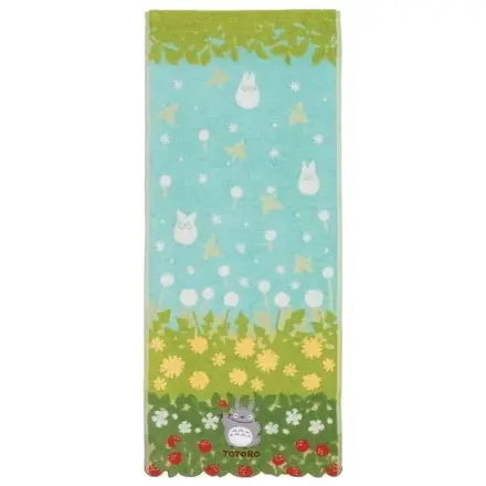 Mój Sąsiad Totoro ręcznik Totoro Kwiaty i Truskawki 34 x 80 cm zdjęcie produktu