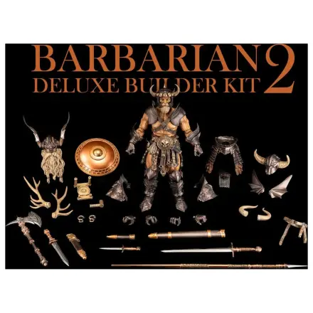 Mythic Legions: Reinforcement 3 Akcesoria do figurek – Zestaw Deluxe Barbarzyńca 2 Builder Kit zdjęcie produktu