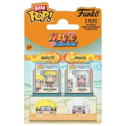Naruto Bitty Funko POP! Figurki winylowe 2-pak Naruto i Jiraiya 2 cm zdjęcie produktu