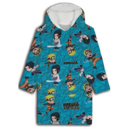 Naruto Chibi Noszony Pluszowy Koc Polarowy Poncho 7-14 Lat zdjęcie produktu