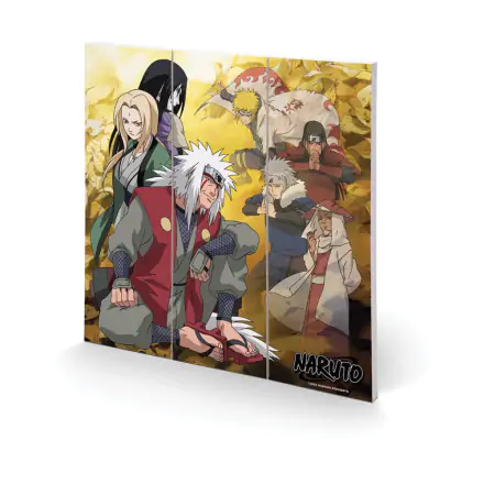 Drewniana ozdoba ścienna Naruto Fallen Leaves And Fallen Comrades zdjęcie produktu