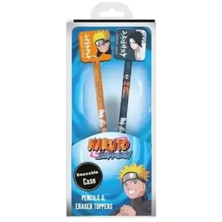Ołówki Naruto z Topperami Naruto & Sasuke zdjęcie produktu