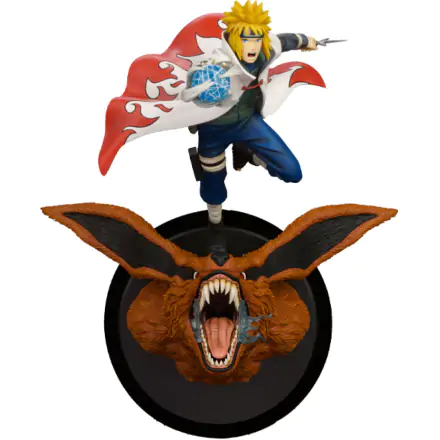 Naruto Shippuden PVC Statuetka 1/8 Minato Namikaze Vs Nine Tailed Fox 41 cm termékfotója