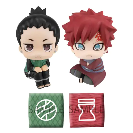 Naruto Shippuden Look Up PVC Statues Nara Shikamaru & Gaara zestaw 11 cm termékfotója