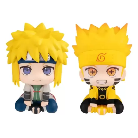 Naruto Shippuden Look Up Statuetka PVC Naruto Uzumaki Six Paths Sage Mode & Minato Namikaze 11 cm (z prezentem) termékfotója