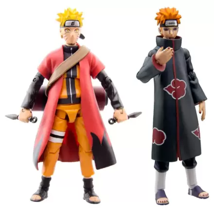 Naruto Shippuden Naruto vs Pain Sage Mode zestaw figurek 25th Anniversary 10cm zdjęcie produktu