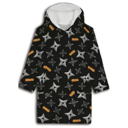 Naruto Shuriken dorosły noszalny pluszowy koc polarowy ponczo zdjęcie produktu