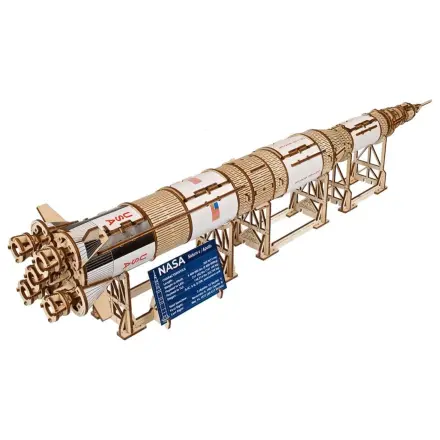 NASA 3D Drewniana Puzzle Saturn V zdjęcie produktu