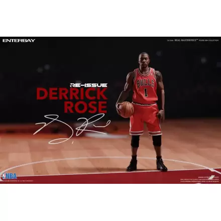 NBA Collection Real Masterpiece Figurka Akcji 1/6 Derrick Rose Limited Retro Edition 30 cm termékfotója