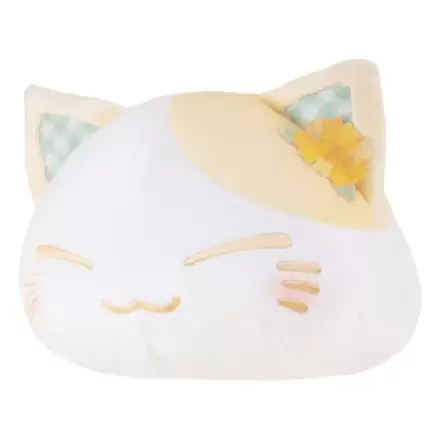 Nemuneko Kot Pluszowa Figurka Wzór Rzepaku Dekoracja Uszu Żółty Kolor Wersja 30 cm zdjęcie produktu