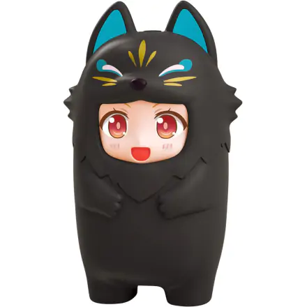 Nendoroid More Etui na Części Twarzy Kigurumi dla Figurek Nendoroid Czarny Kitsune 10 cm zdjęcie produktu
