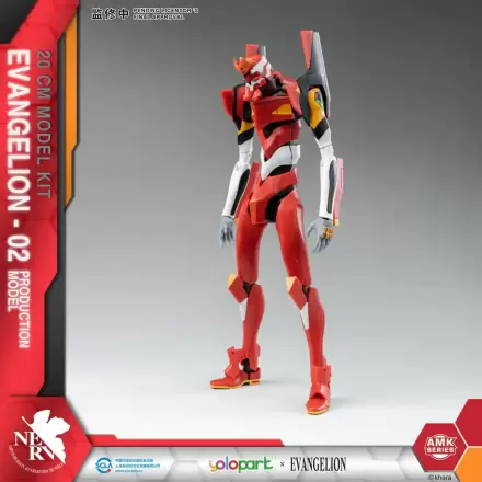 Neon Genesis Evangelion AMK Series Plastikowy Model do Składania Eva-02 20 cm termékfotója