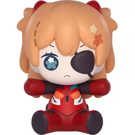 Neon Genesis Evangelion: Rebuild of Evangelion Huggy Good Smile Chibi Figurka Asuka Shikinami Langley: Eye Patch Ver. 7 cm termékfotója