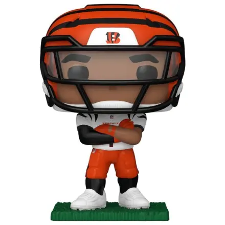 NFL Funko POP! Winylowa Figurka : Bengals- Ja'Marr Chase (przezroczysty wizjer) 9 cm zdjęcie produktu