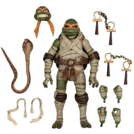 Ninja Turtles jako Mumia Michelangelo figurka ultimate 18 cm zdjęcie produktu